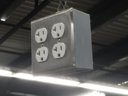 Power Pendant Outlet Boxes