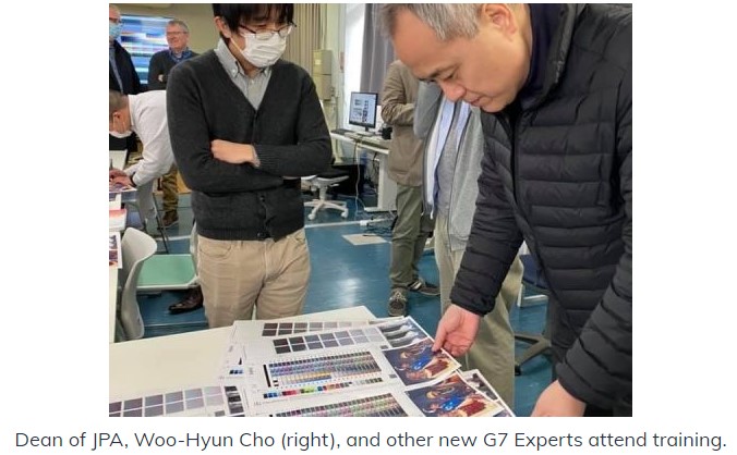 Dean of JPA, Woo-Hyun Cho and other new G7 Experts attend training